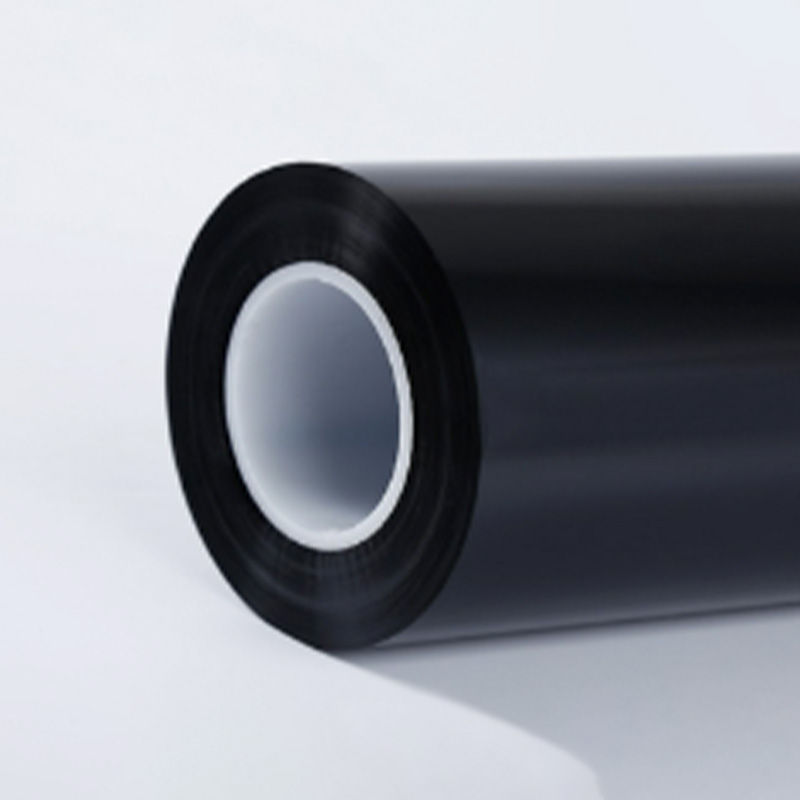 Pellicola per incisione laser lucida fratturabile nera